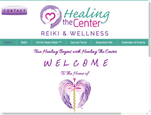 Tablet Screenshot of healing-the-center.com